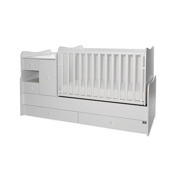 Lorelli Convertible Multipurpose Nursery Furniture - MINIMAX- FREE MATTRESS