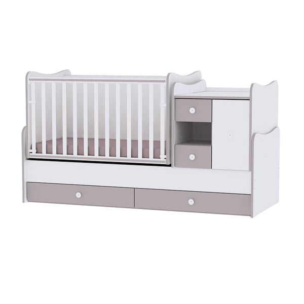 Lorelli Convertible Multipurpose Nursery Furniture - MINIMAX- FREE MATTRESS