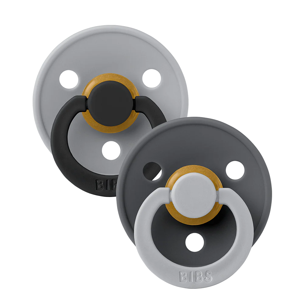 STUDIO Colour Pacifiers 2 Pack Fusion - Cloud Iron mix