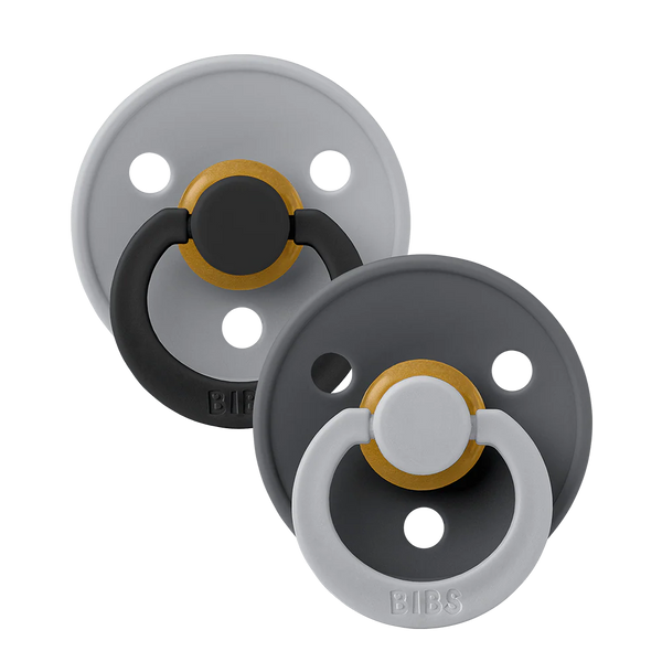 STUDIO Colour Pacifiers 2 Pack Fusion - Cloud Iron mix