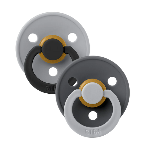 STUDIO Colour Pacifiers 2 Pack Fusion - Cloud Iron mix