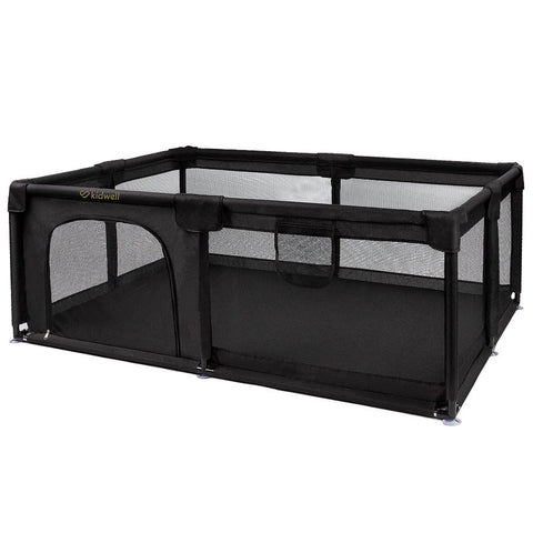 Kidwell Fanko Large Playpen (120 x 180cm), Limited Edition Black