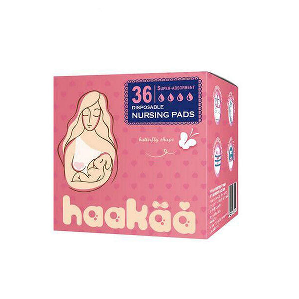 Haakaa Disposable Nursing Pads, Butterfly (36 pack)