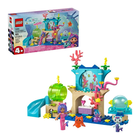 LEGO Gabby’S Dollhouse Mermaid Aquarium 103 Pcs