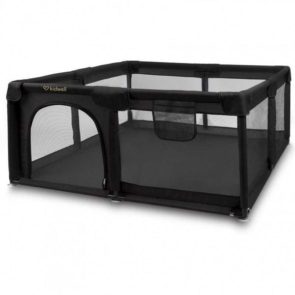 Kidwell Fanko Square Playpen (130 x 130cm), Limited Edition Black