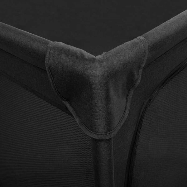 Kidwell Fanko Square Playpen (130 x 130cm), Limited Edition Black