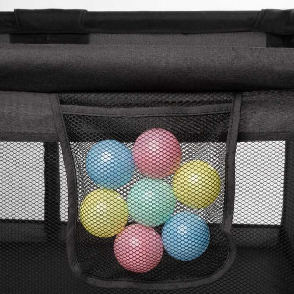 Kidwell Fanko Square Playpen (130 x 130cm), Limited Edition Black