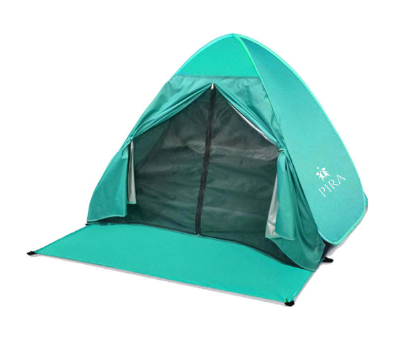 PIRA Sun Protection Pop Up Tent with mosquito net & door