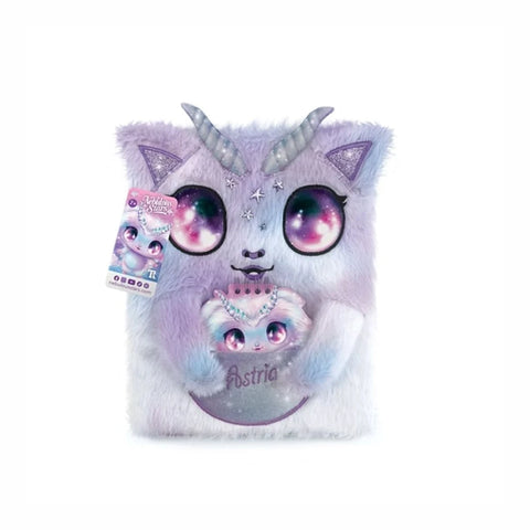 Nebulous Stars 2-In-1 Fuzzy Notebook – Astria