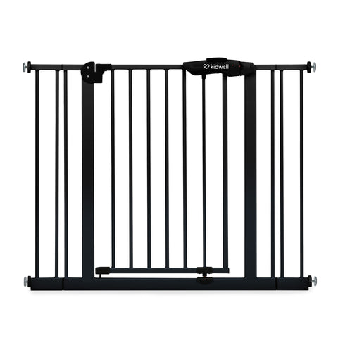 Kidwell Guarda Safety Gate (75-105 cm), Black