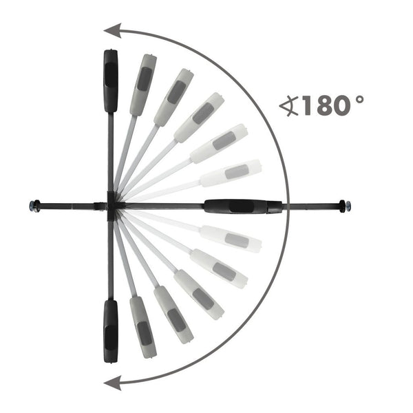 Kidwell Guarda Safety Gate (75-105 cm), Black