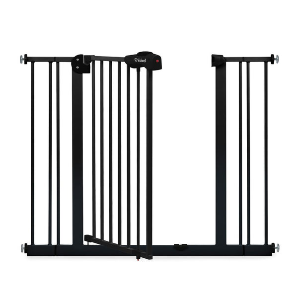 Kidwell Guarda Safety Gate (75-105 cm), Black