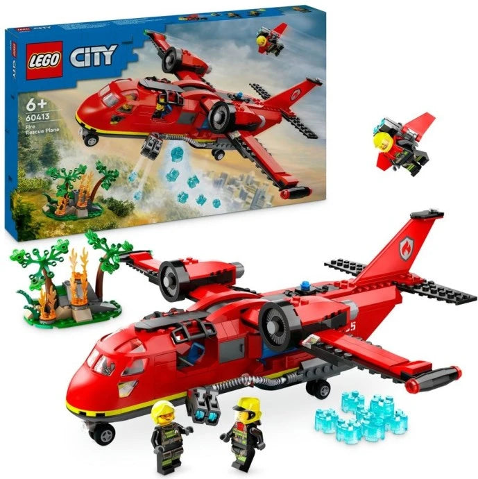 60413 LEGO City Fire Rescue Plane 478 Pcs