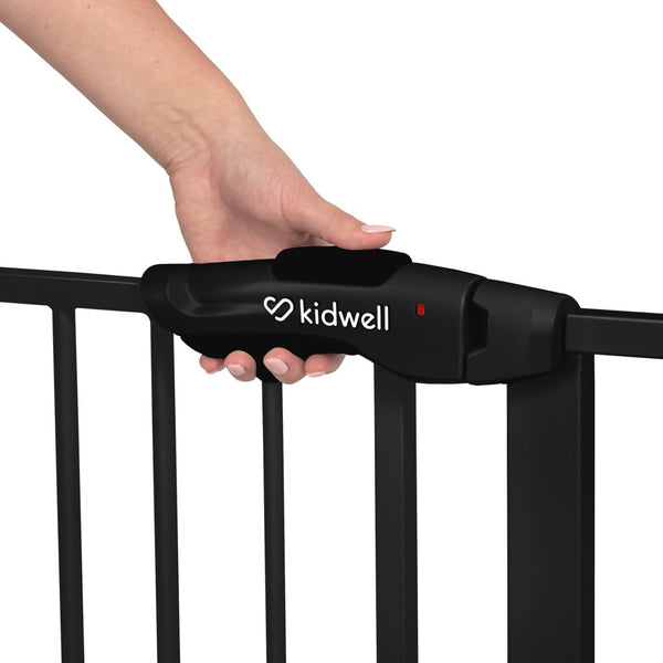 Kidwell Guarda Safety Gate (75-105 cm), Black