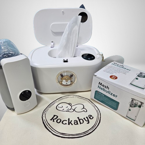 Rockabye Bundle- Nebulizer, Bottle warmer & Wipe warmer 10% OFF