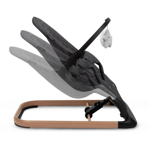 Kidwell Laro Baby Bouncer, Black/ Wooden