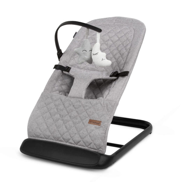 Kidwell Laro Baby Bouncer, Grey/ Black