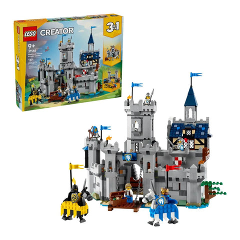 LEGO Creator Medieval Horse Knight Castle 1371 Pcs