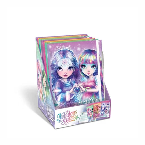 Nebulous Stars Deluxe White Notebook x6
