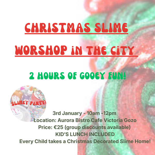 Christmas Slime Party