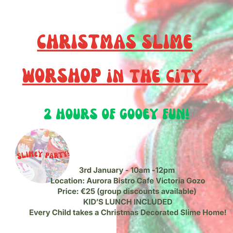 Christmas Slime Party