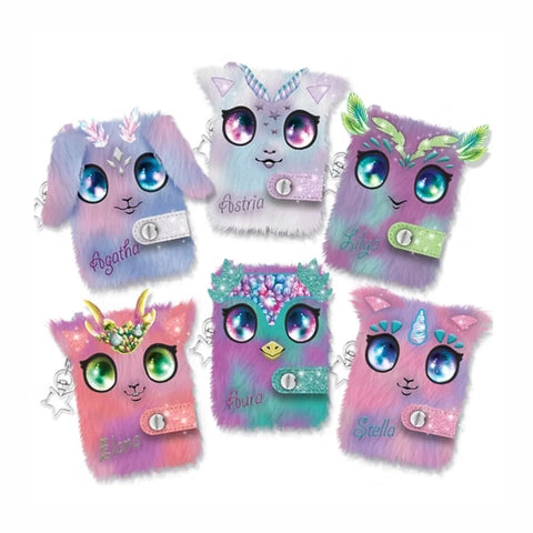 Nebulous Stars Fuzzy Mini Notebook