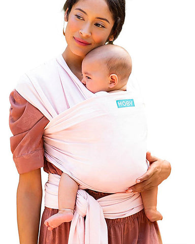 Classic Baby Carrier in Pure Cotton - Very easy to wear! - Rose Quartz