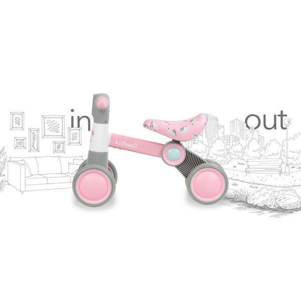 Kidwell Petito 2in1 Mini Balance Bike / Ride-On Bike, Bunny