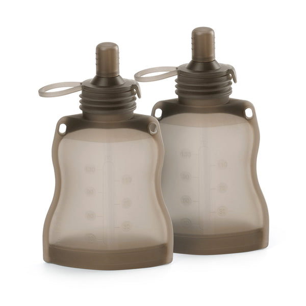 Haakaa Silicone Squeezy Pouch – 130ml (2-pack)