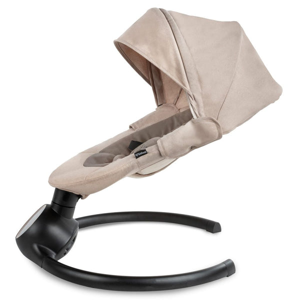 Kidwell Reve 2-in-1 Electric Rocker & Bouncer with Mosquito Net & Bluetooth, Beige / Gold