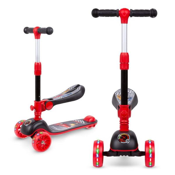 Kidwell Rimba Foldable Balance Scooter with Seat, Race