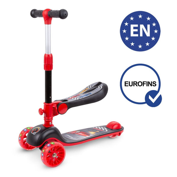 Kidwell Rimba Foldable Balance Scooter with Seat, Race