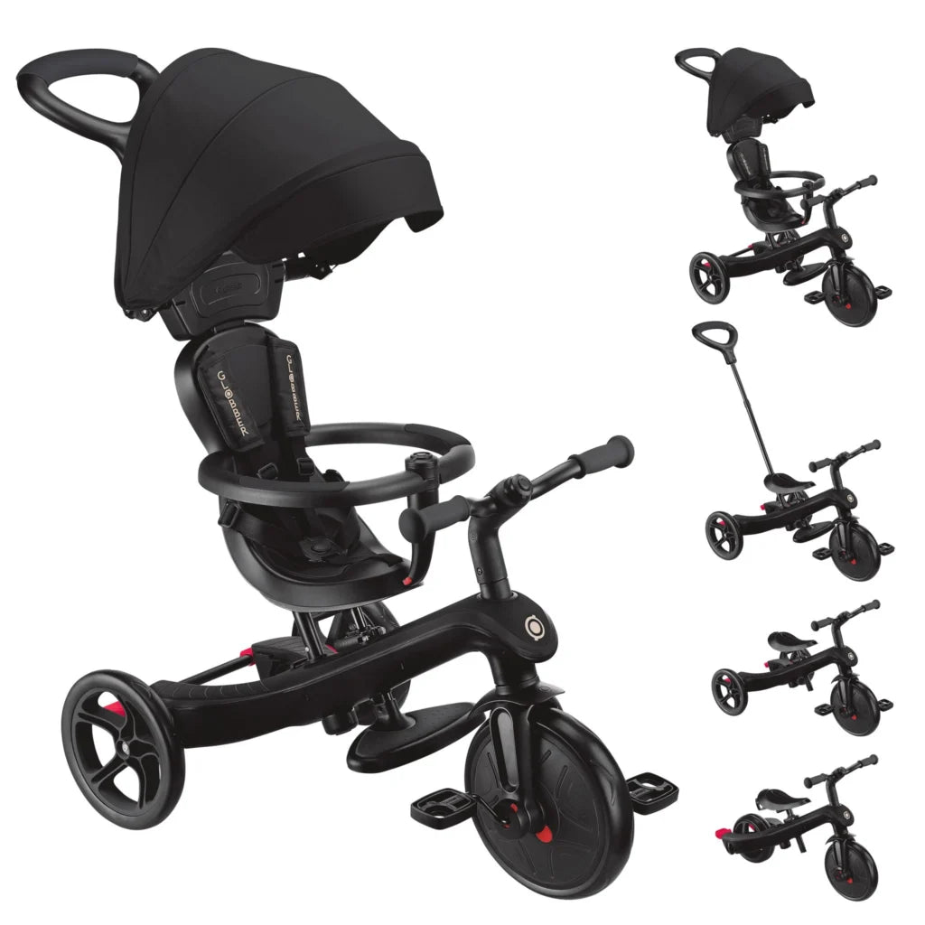 Explorer Trike 4 In 1 Black