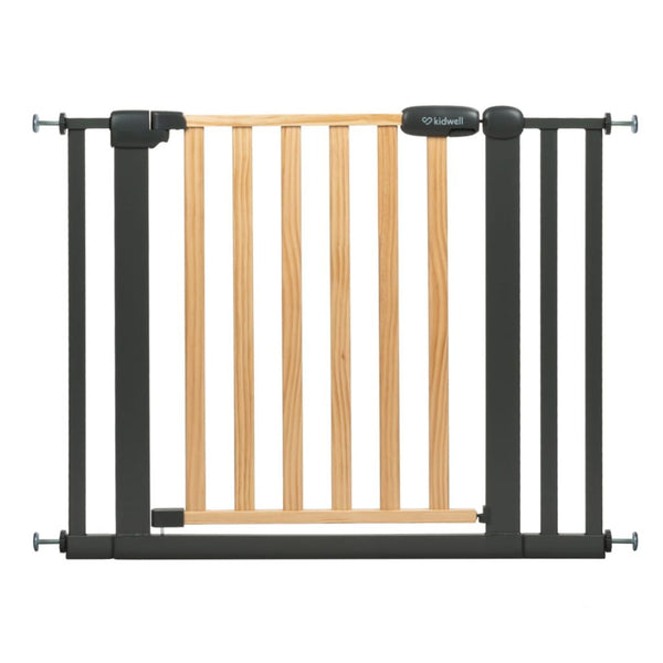 Kidwell Trasti Safety Gate (74-105 cm), Pine Wood & Powder-Coated Steel