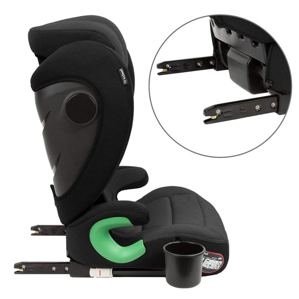 Kidwell Weston iSize Car Seat, Grey / Black