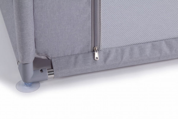 Playpen Bundle BUNDLE: Extra Large Playpen, Grey + PIRA Foldable & Reversible Extra Large Play Mat, Little Bear / Animal Voyages (200 x 180 cm)