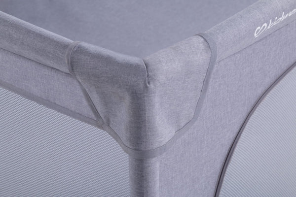 Playpen Bundle BUNDLE: Extra Large Playpen, Grey + PIRA Foldable & Reversible Extra Large Play Mat, Little Bear / Animal Voyages (200 x 180 cm)