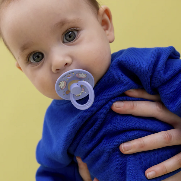 BIBS x Moomin Colour Pacifiers 2 pack Dreaming - Baby Pink mix