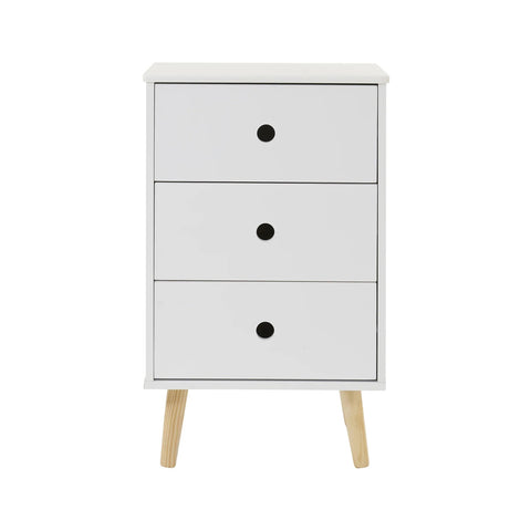 Liberty House Kids Bedroom Playroom Storage Cabinets – 3 Drawer