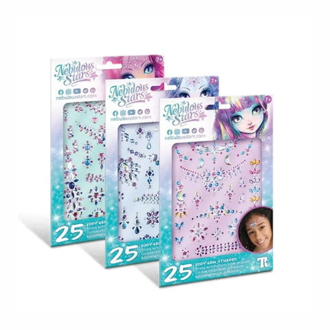 Nebulous Stars Body Gem Stickers