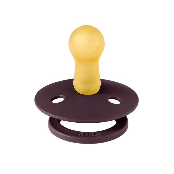 Colour Holiday Bow Pacifiers 2 Pack - Ivory/Plum