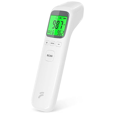 Multifunctional Non-Contact Forehead, Object & Milk Thermometer by Rockabye