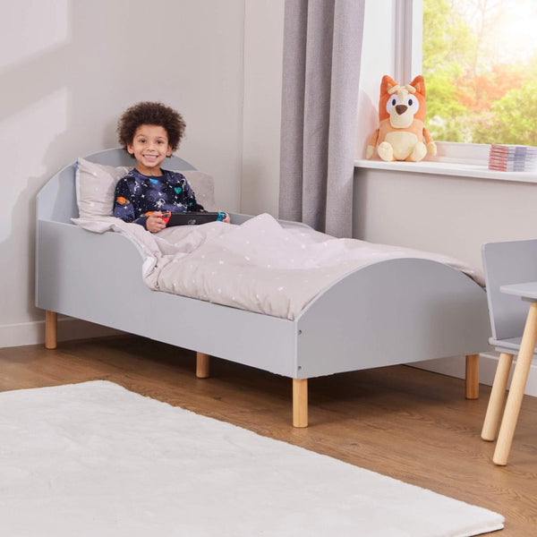 Liberty House Kids Toddler Bed, Grey
