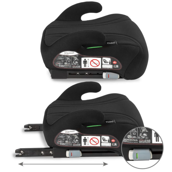 Kidwell Bono Car Booster Seat, Black