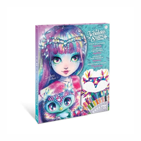 Nebulous Stars Color By Number Book Set – Mystery