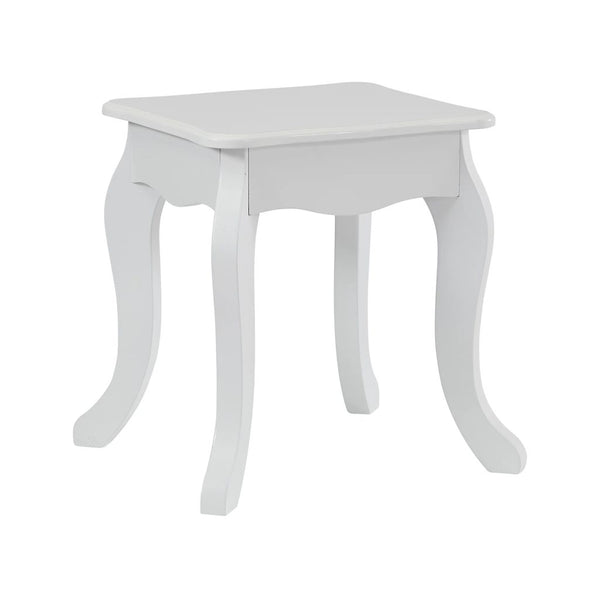 Liberty House Kids’ White Vanity Table and Stool Set