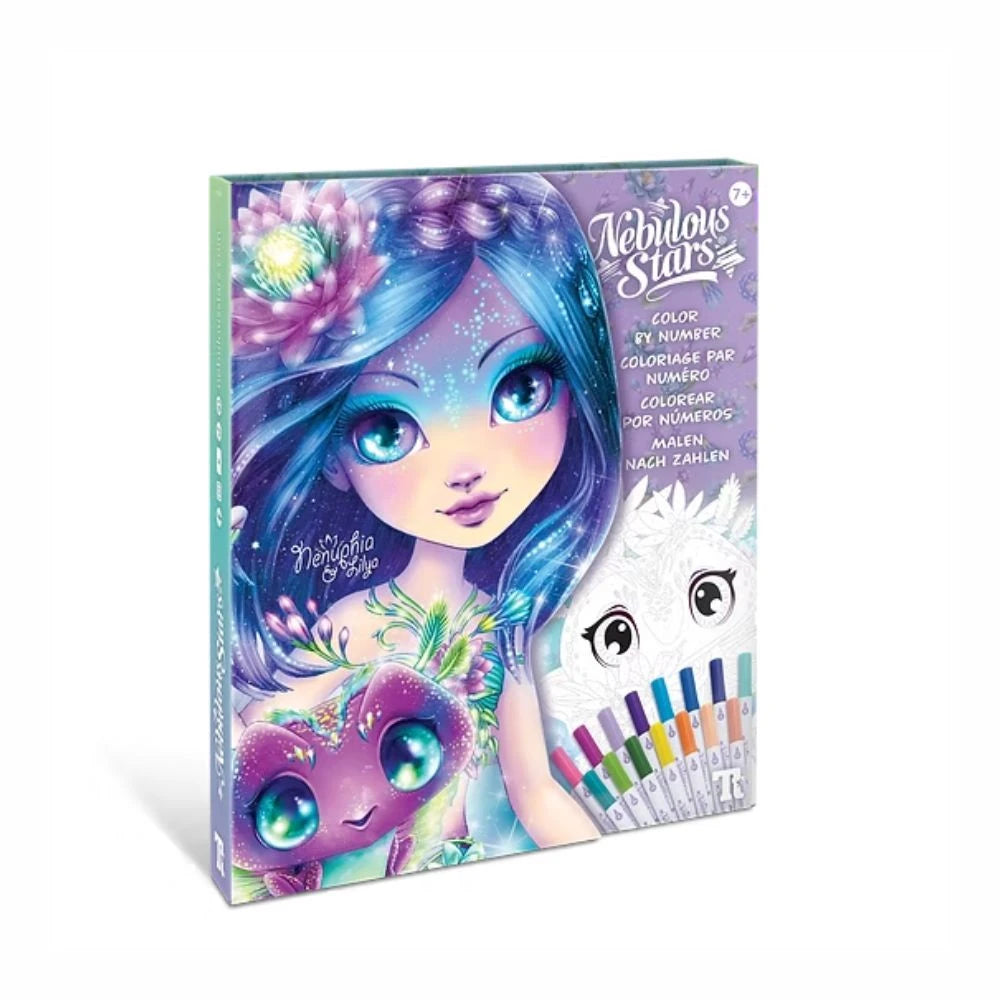 Nebulous Stars Color By Number Book Set – Classic