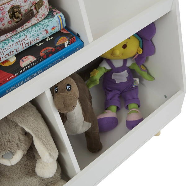 Liberty House Kids White Sloping Bookcase