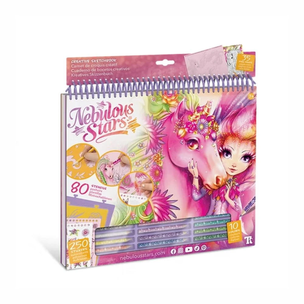 Nebulous Stars Creative Sketchbook – Forest Horses