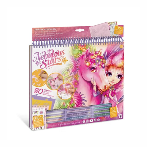 Nebulous Stars Creative Sketchbook – Forest Horses